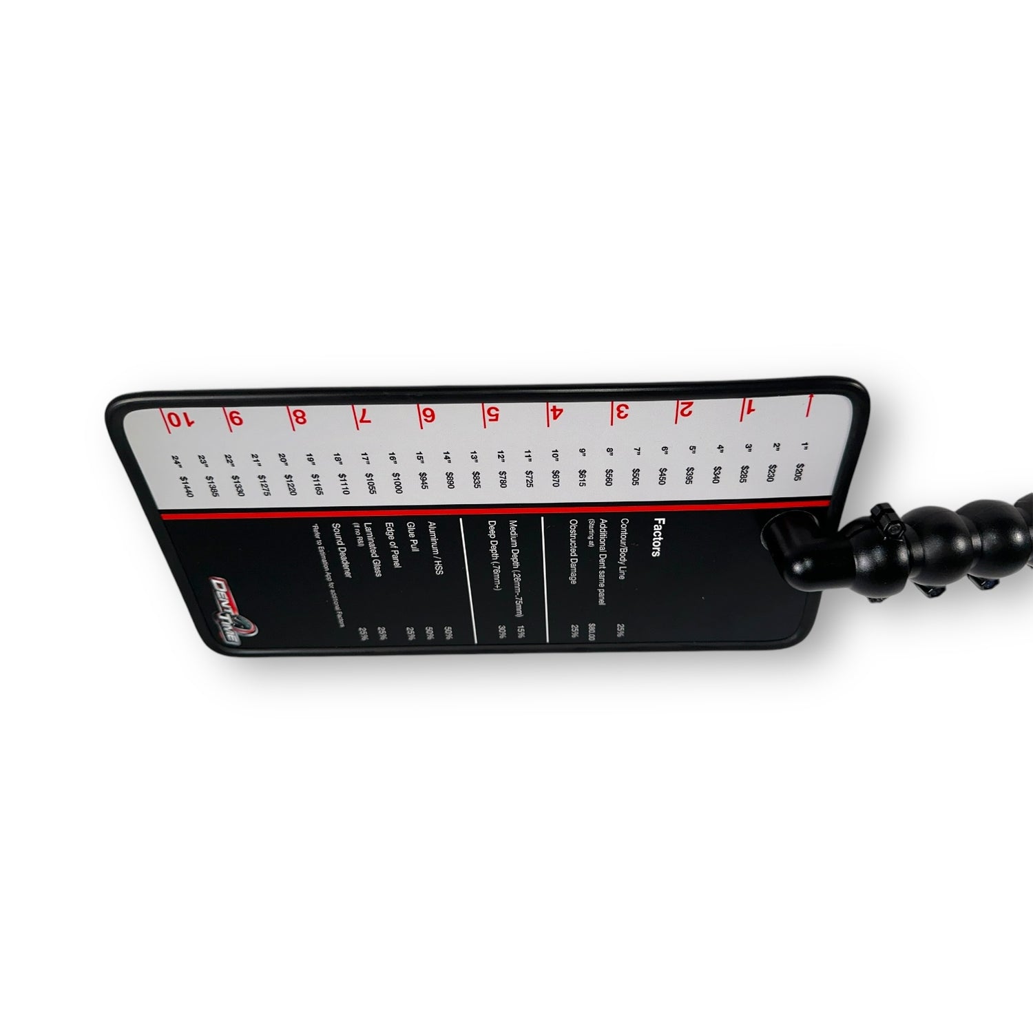 12"  Dent Time's Line Yellow Board with Arm