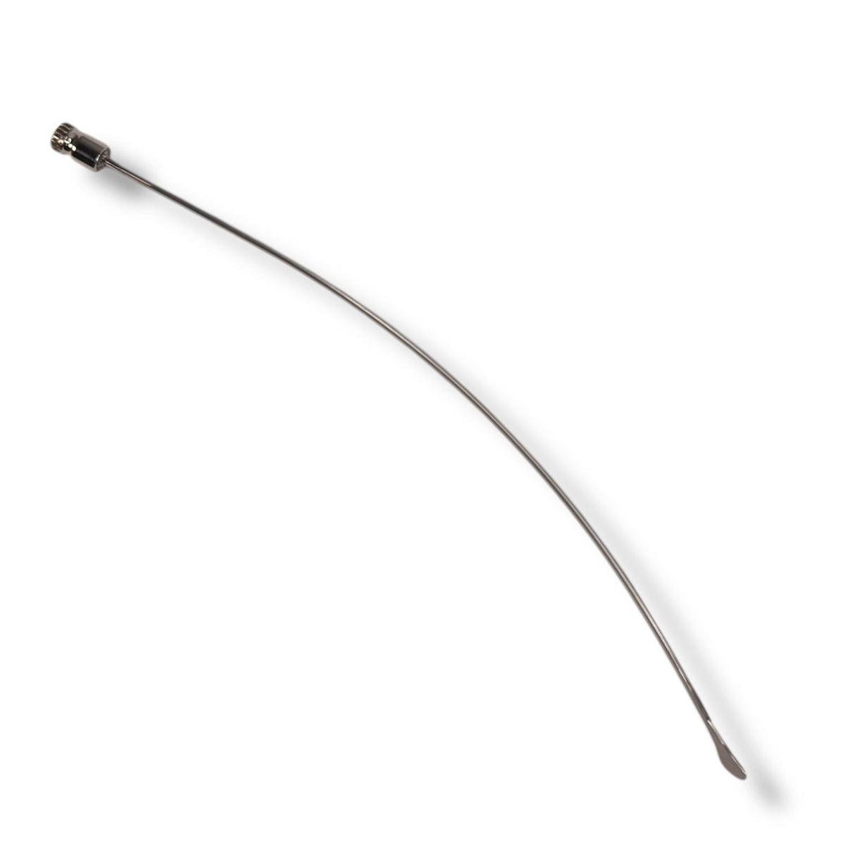 Anson PDR Rattlesnake 1 1/4" tail set with compact hub handle, pre-curved whale tail design for dent repair.