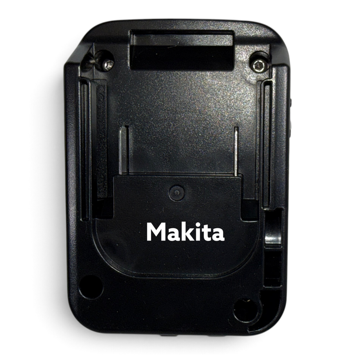 Anson PDR Elimadent HAIL STAND BATTERY ON BOARD B.O.B. adapter for Makita power tool batteries with black plastic housing