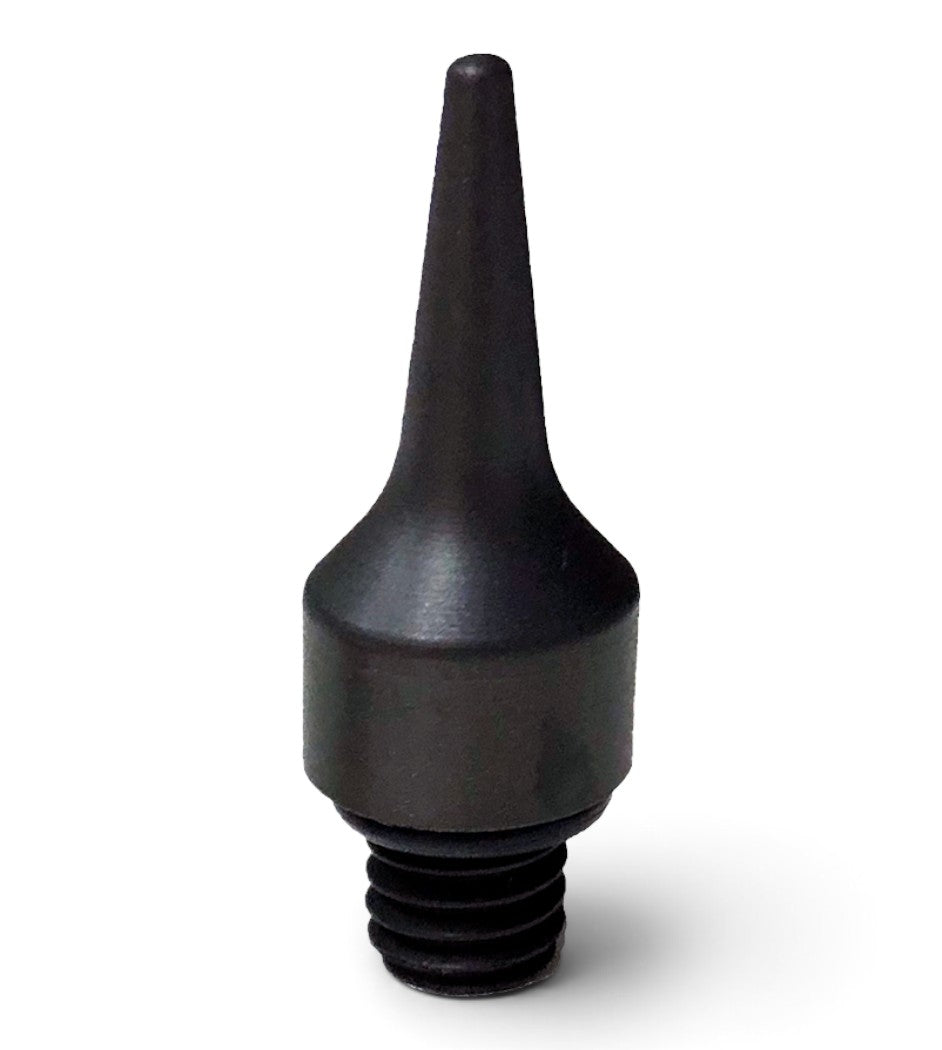 Anson PDR Dead Dent Tools Pee Wee knockdown tip made of black ballistic material for sharp crown dent repair