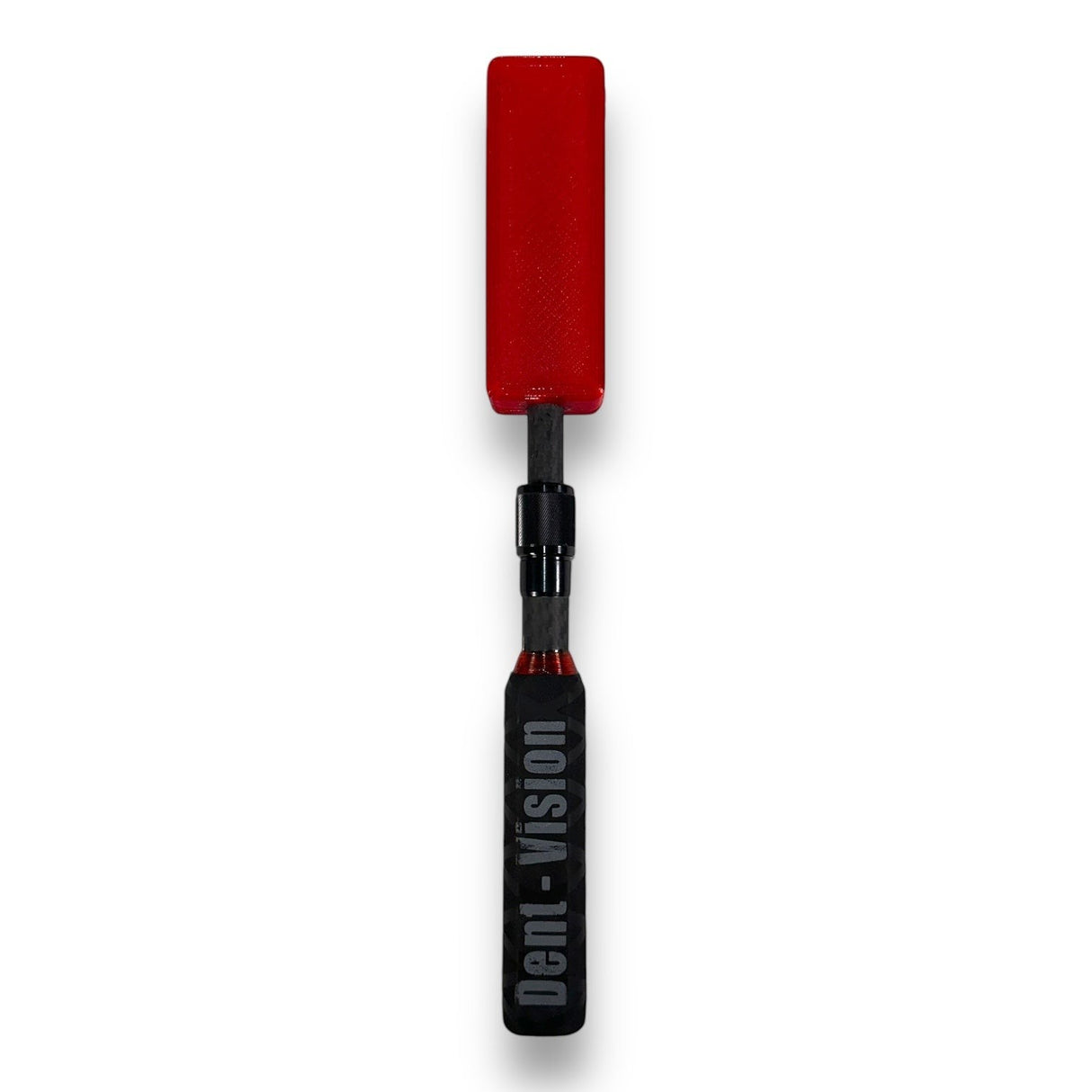 Anson PDR Dent Vision Dent Zapper Paddle EXT in red with a carbon fiber shaft and adjustable handle for PDR work.