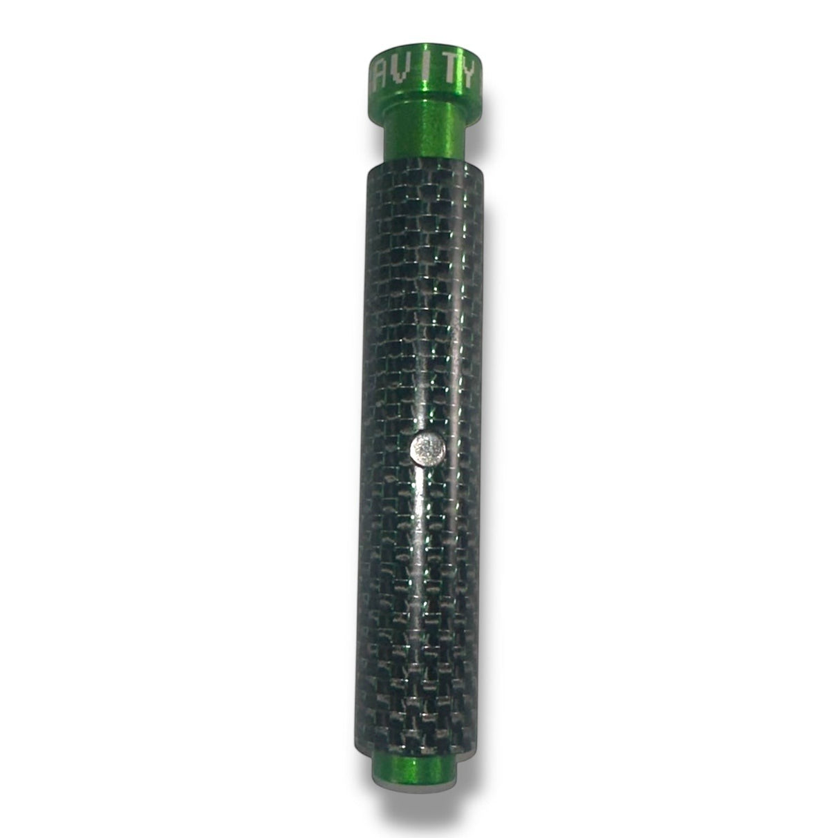 Anson PDR Dent Vision ShockBlocker knockdown tool in green with a carbon fiber sleeve and magnetic shaft.