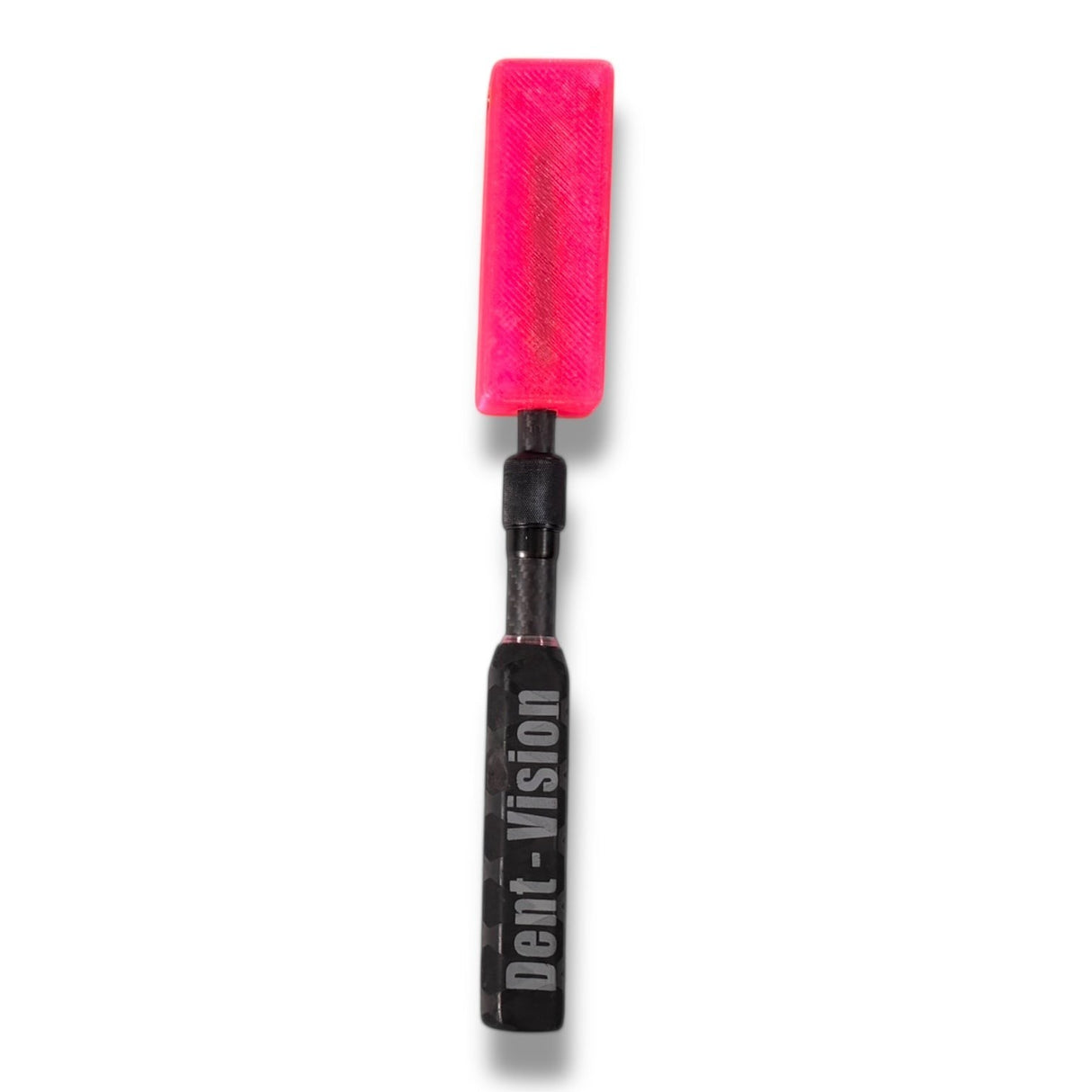 Anson PDR Dent Vision Dent Zapper Paddle EXT in pink with a carbon fiber shaft and adjustable handle.