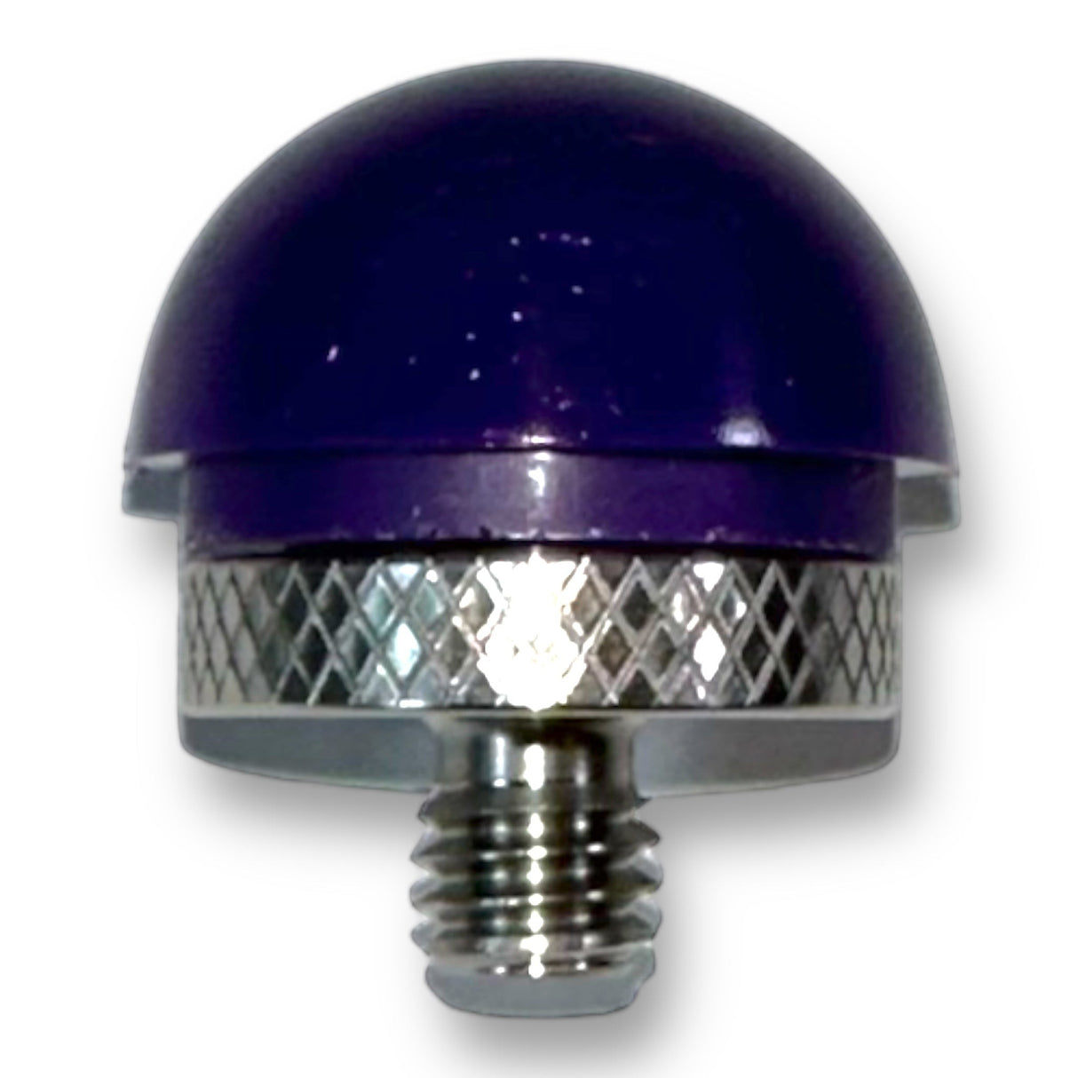 Anson PDR Purple Haze soft tip with stainless steel tipple. 1-inch diameter urethane tip for PDR tools.