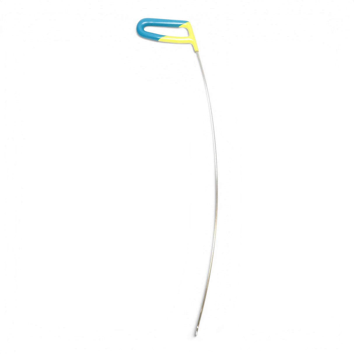 Anson PDR Tequila Rattlesnake 3/4" tail PDR tool with blue and yellow handle and curved metal rod.
