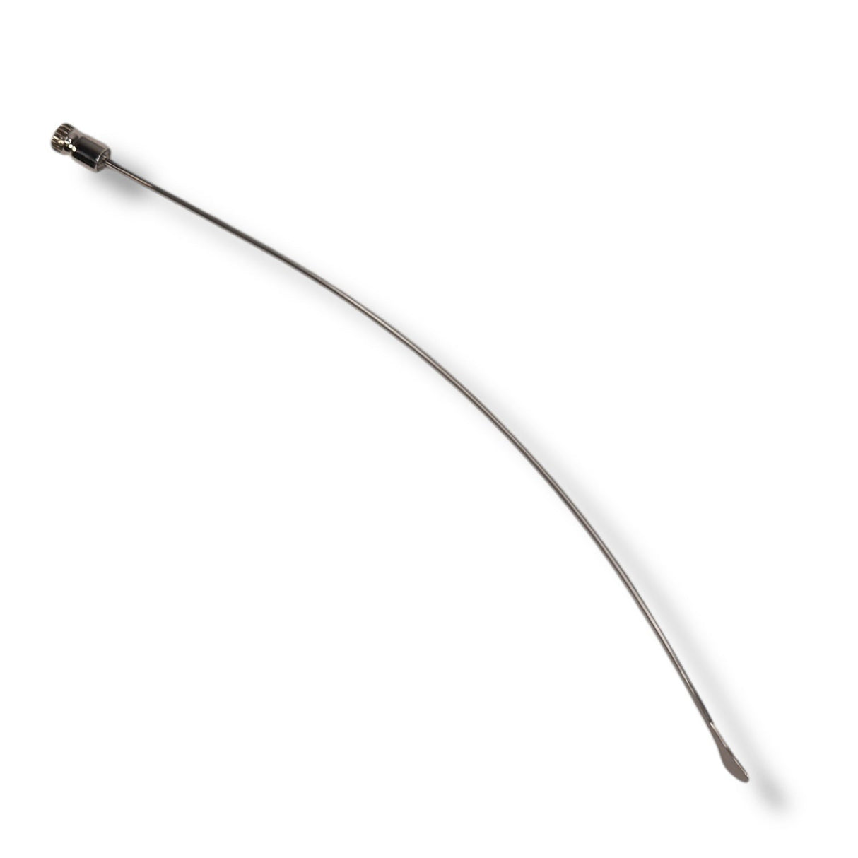 Anson PDR Compact HUB Rattlesnake 1 1/4" tail PDR tool, pre-curved metal with a compact hub connection.