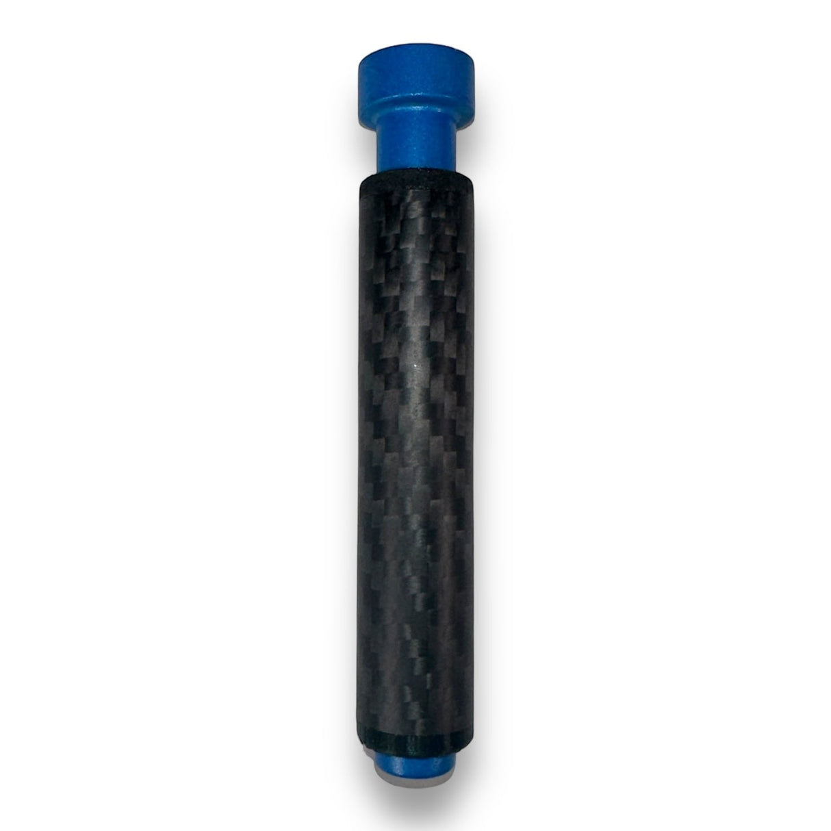 Anson PDR Dent Vision ShockBlocker knockdown tool featuring a carbon fiber sleeve and blue aluminum shaft.