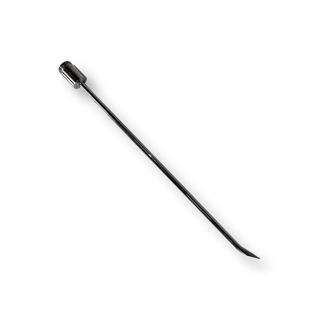 Anson PDR stainless steel ice pick with inline grip handle, sharp tip and textured end.