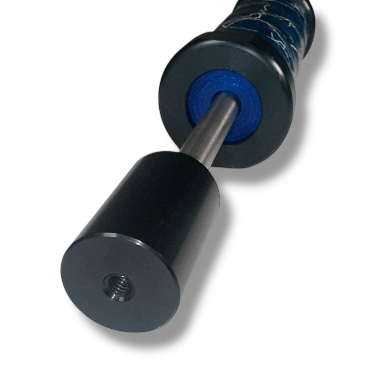 Anson PDR Dent Vision Storm Breaker slide hammer with blue handle and black impact bumper for PDR repair