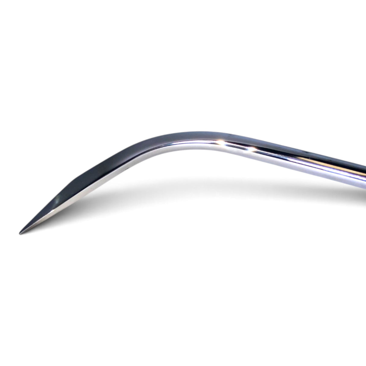 Anson PDR Tequila Bedside 60-inch stainless steel PDR rod with a sharp tip and slow bend for precision dent repair.
