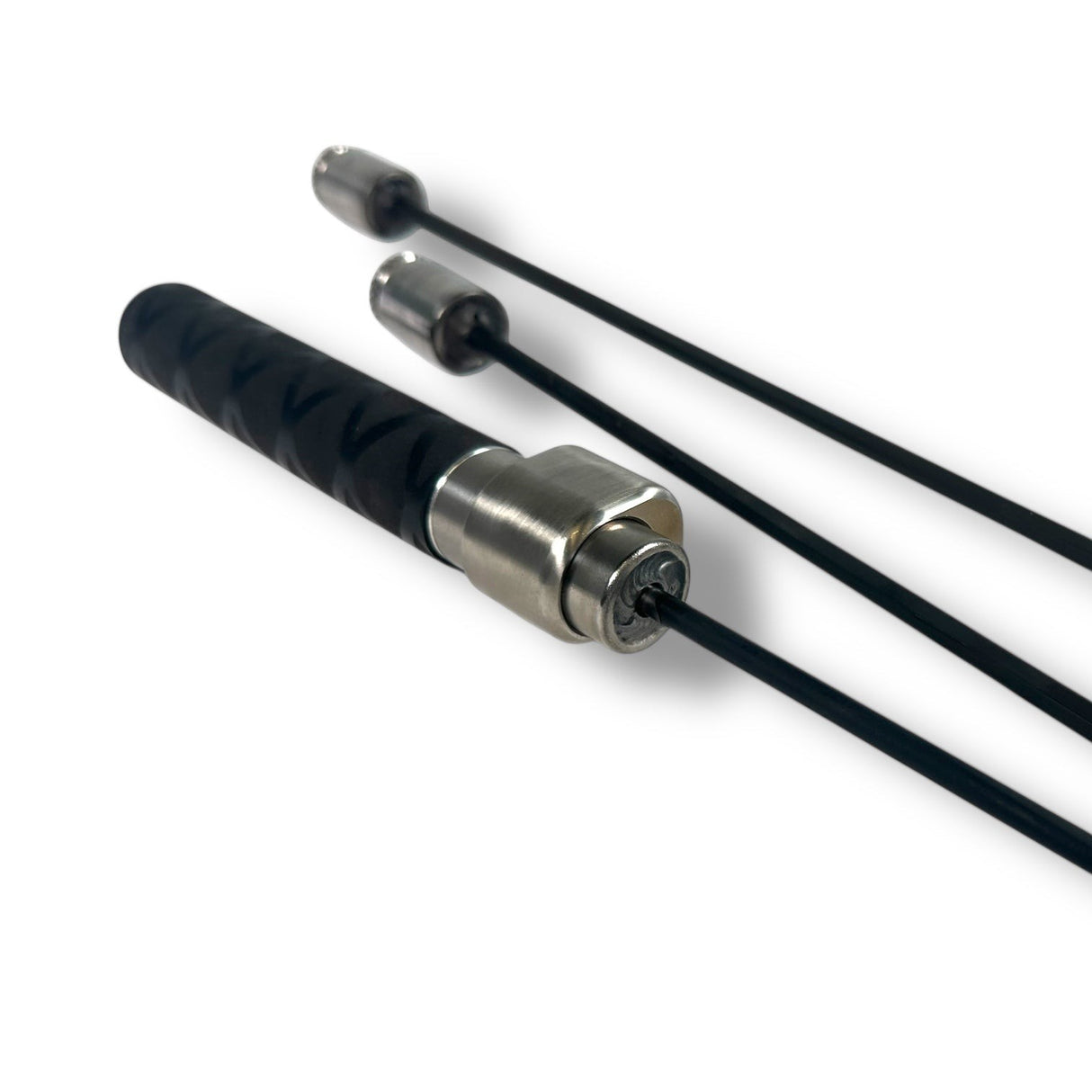 Anson PDR Tequila DG door handle set with tactical inline grip handle and three spring steel rods.