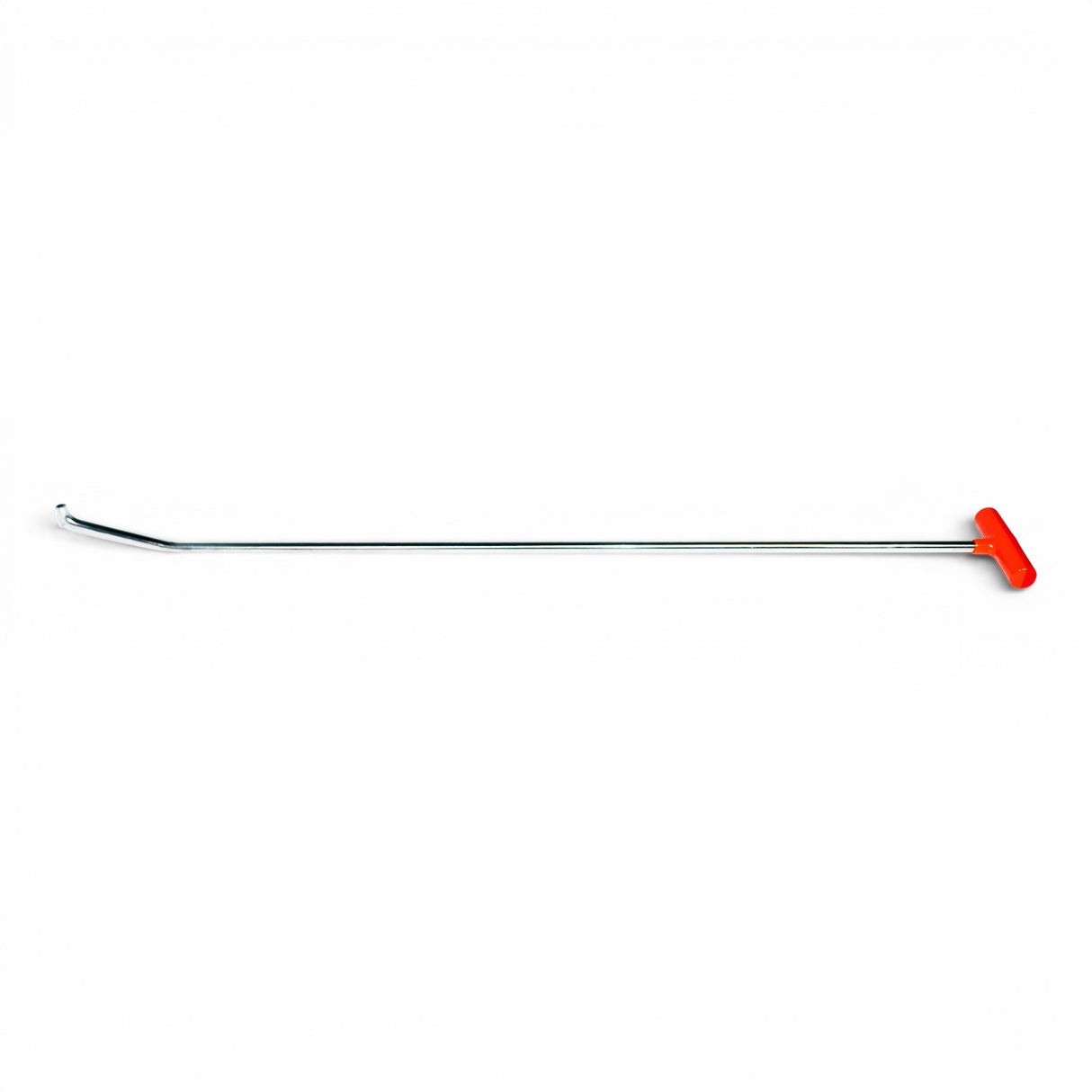 Anson PDR Tequila double bend stainless steel PDR rod with interchangeable tip and orange T-handle.