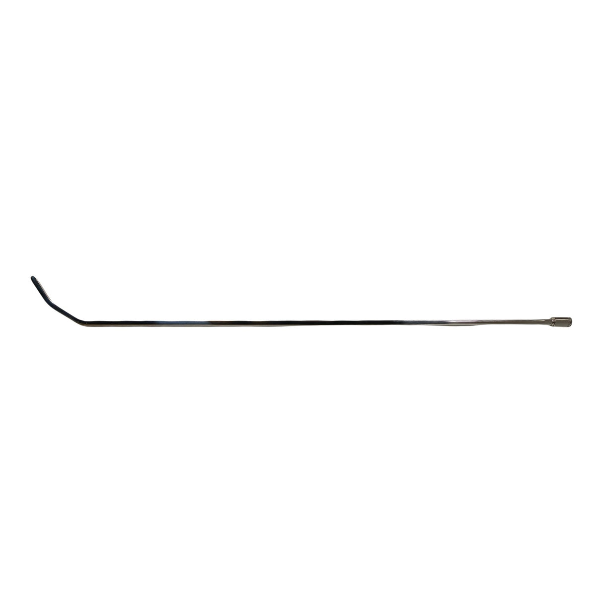 Anson PDR stainless steel double bend PDR rod with a blade tip, 42-inch length.