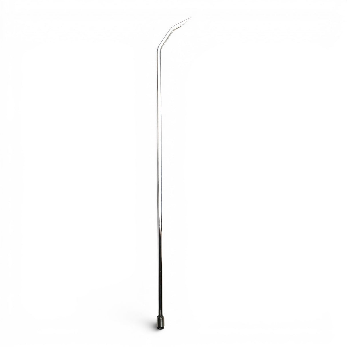 Anson PDR stainless steel double shot sharp hub PDR tool with a double bend and sharp tip, without handles.