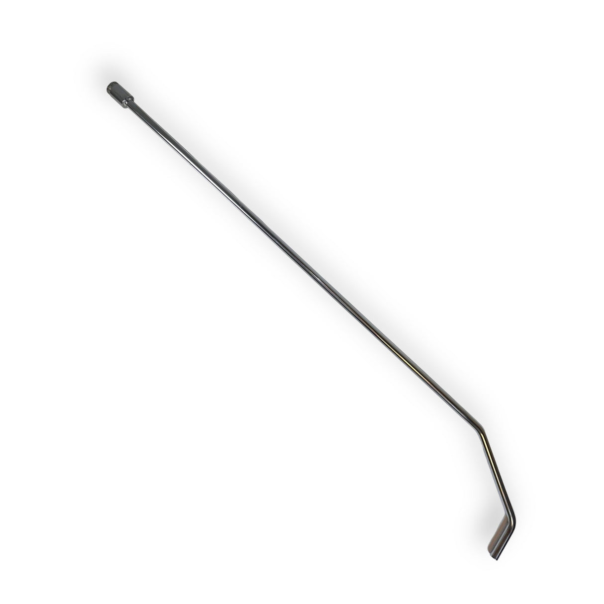 Anson PDR stainless steel TEQUILA FENDER ROD with deep double bend for tricky access points, 24" length.