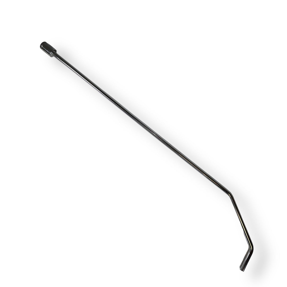 Anson PDR TEQUILA FENDER ROD, stainless steel, 24" length, 3/8" diameter, double bend for access, screw-on tip.