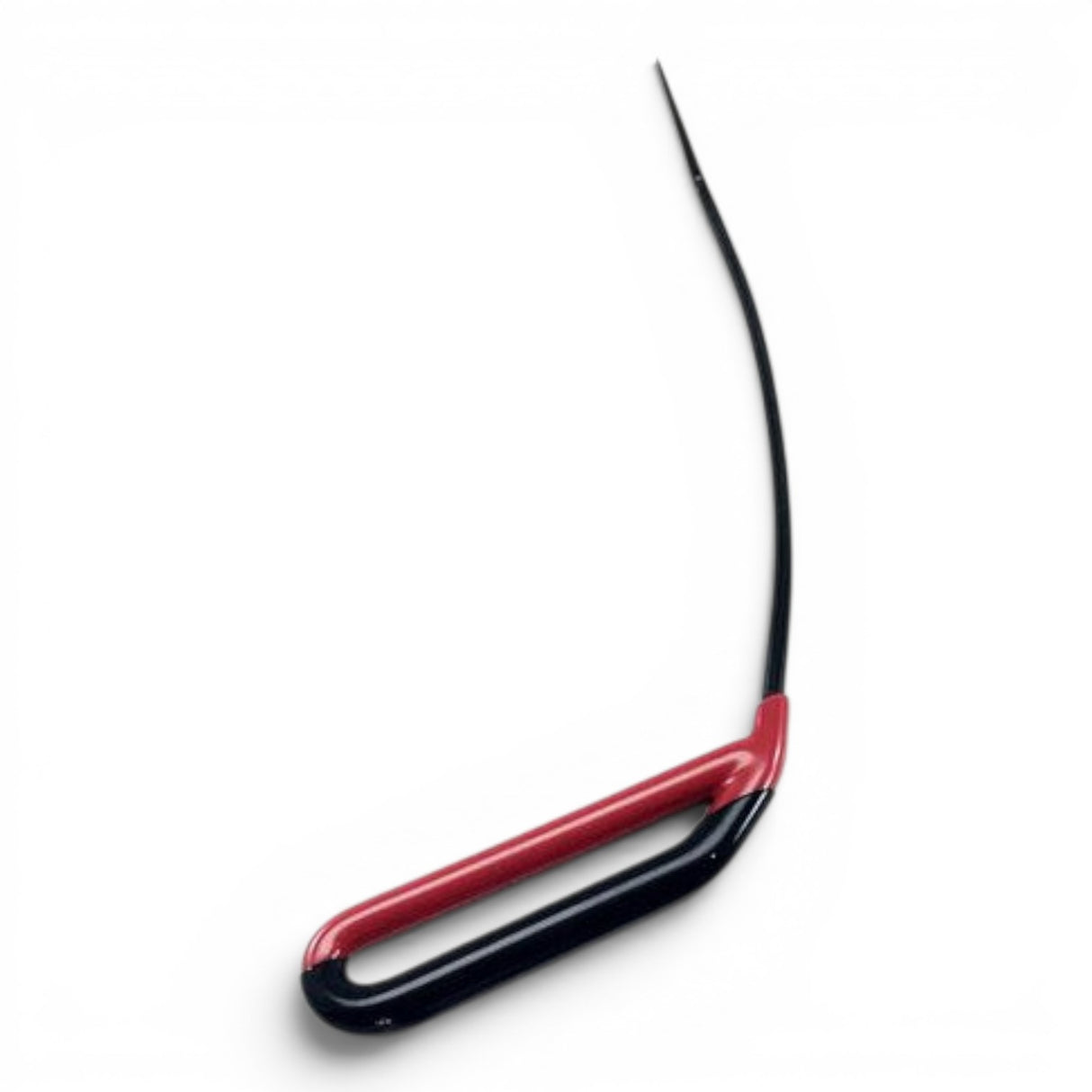 Anson PDR Tequila PDR hand tool, 9 inch long, 1/4" diameter, left hand arched brace with red and black fixed handle.