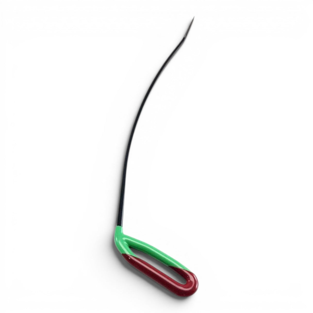 Anson PDR right-hand arched brace PDR tool with a 3/8 inch diameter and 19 inch length, featuring a green and red handle.