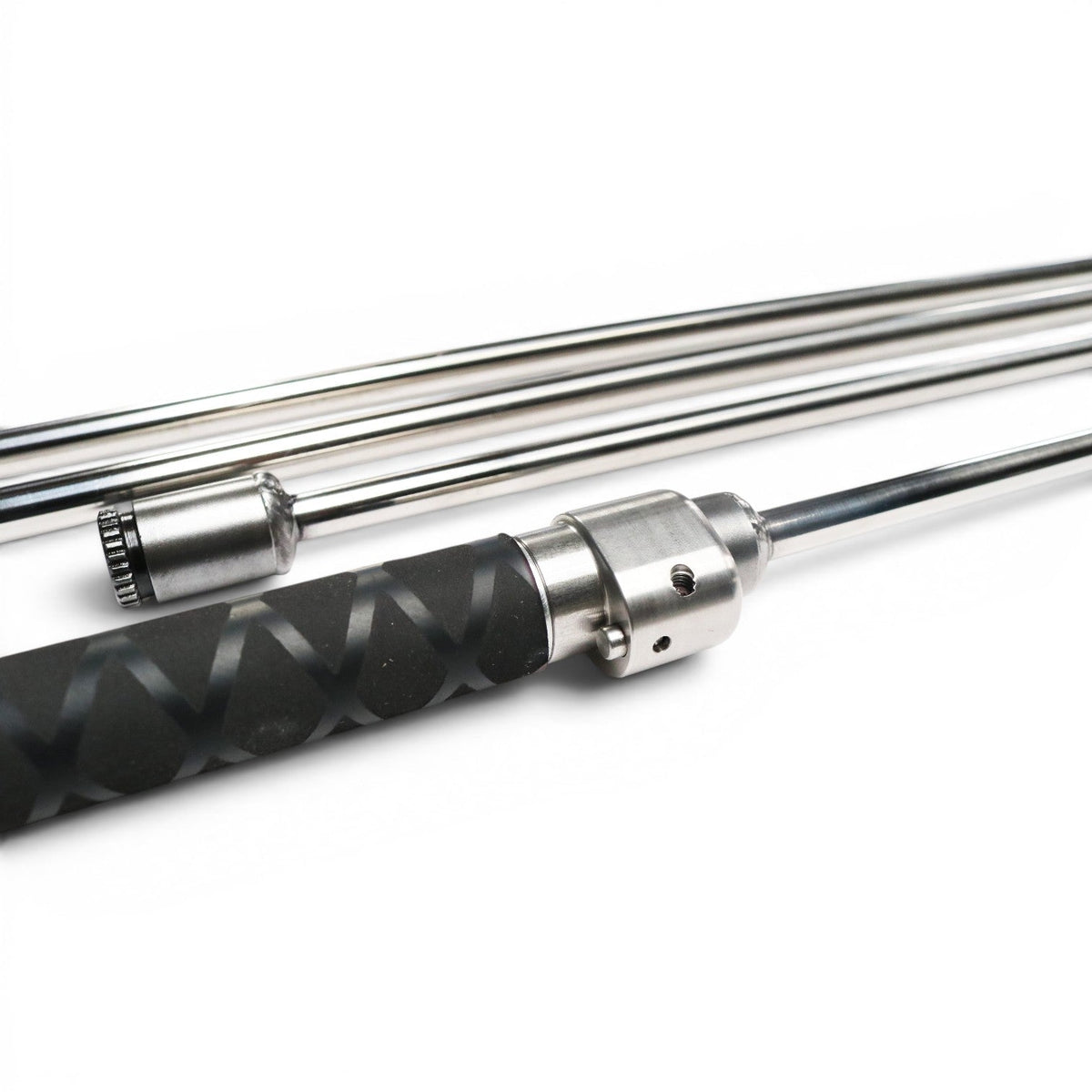 Anson PDR Tequila Pivot Pick HUB Set with inline tactical handle, 65-degree angle, stainless steel rods, black grip.