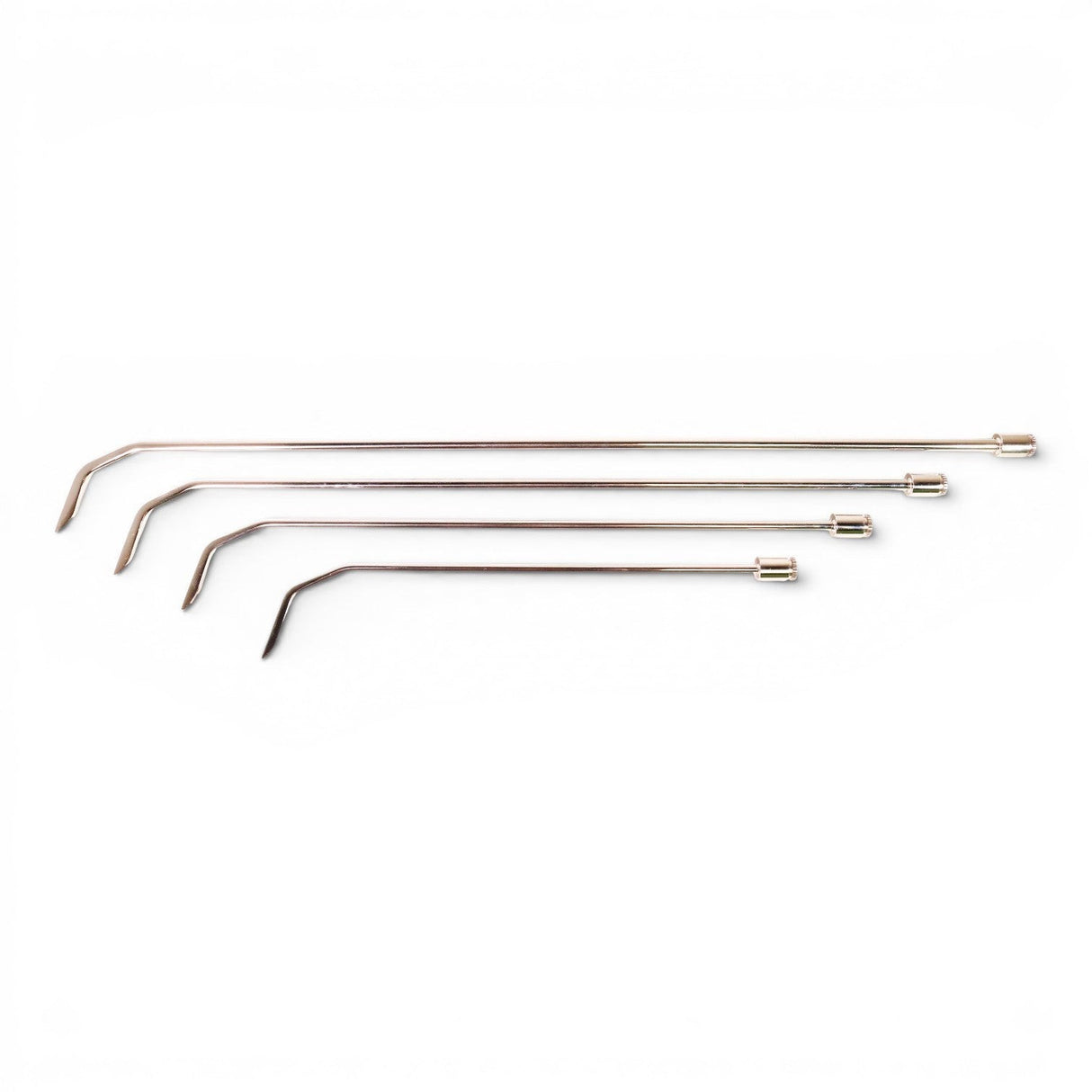 Anson PDR TEQUILA TOOLS Caballero 2 double bend hubbed PDR rods with tactical T-handle, set of 4