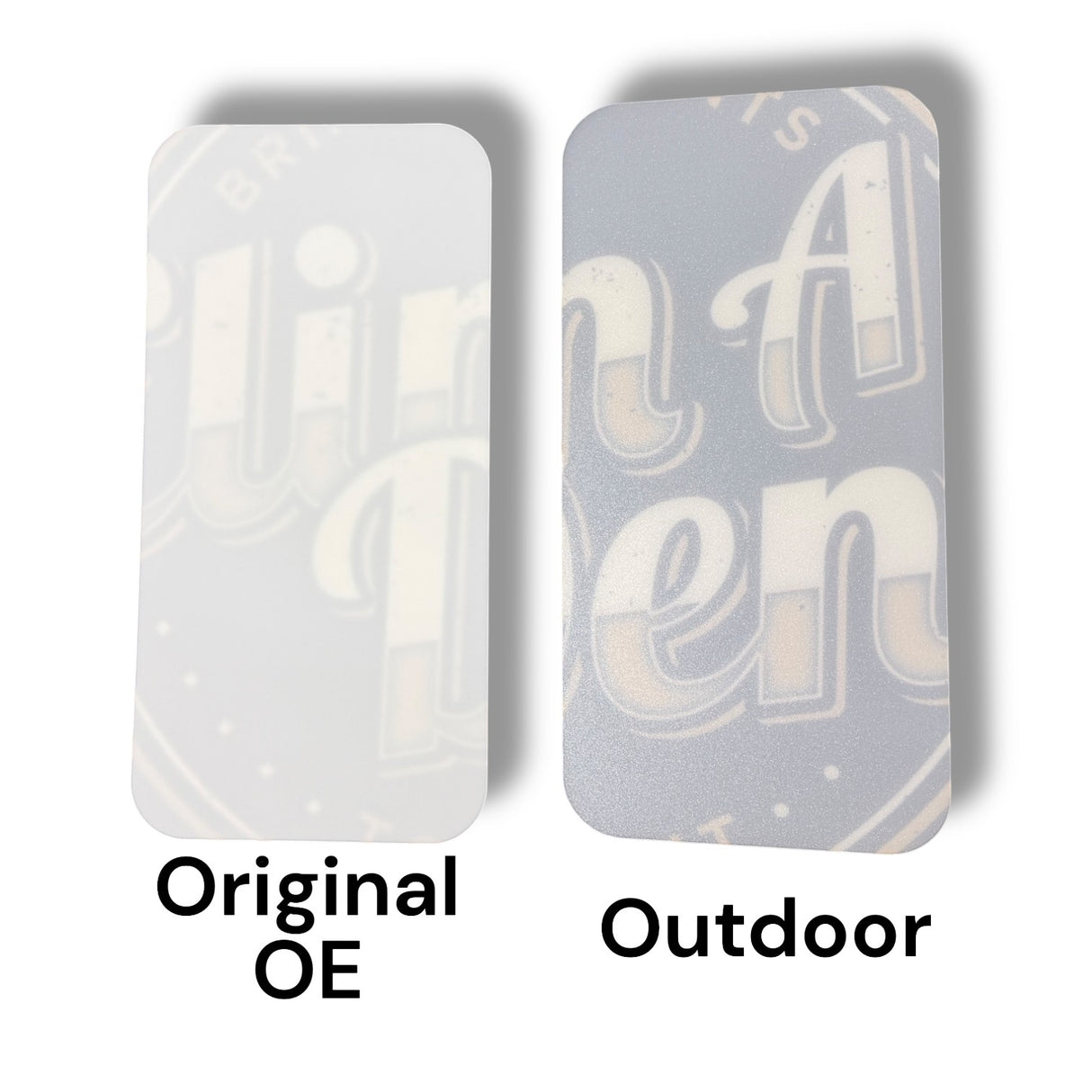 Anson PDR Elimadent X-Factor Wide 20" lens options: Original OE and Outdoor anti-glare
