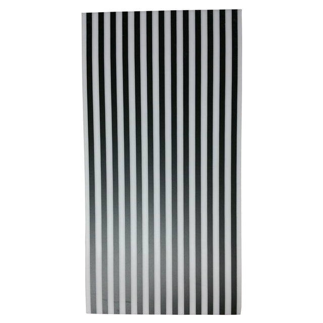 14" 1/4 Vinyl Lines Double Sided Lens, Matte Anti-Glare & Hi-Gloss Reflective - Elimadent