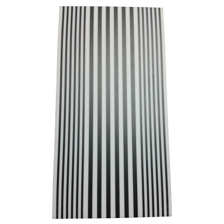 14" Combo Vinyl Lines Double Sided Lens, Matte Anti-Glare & Hi-Gloss Reflective - Elimadent