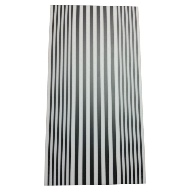 14" Combo Vinyl Lines Double Sided Lens, Matte Anti-Glare & Hi-Gloss Reflective - Elimadent