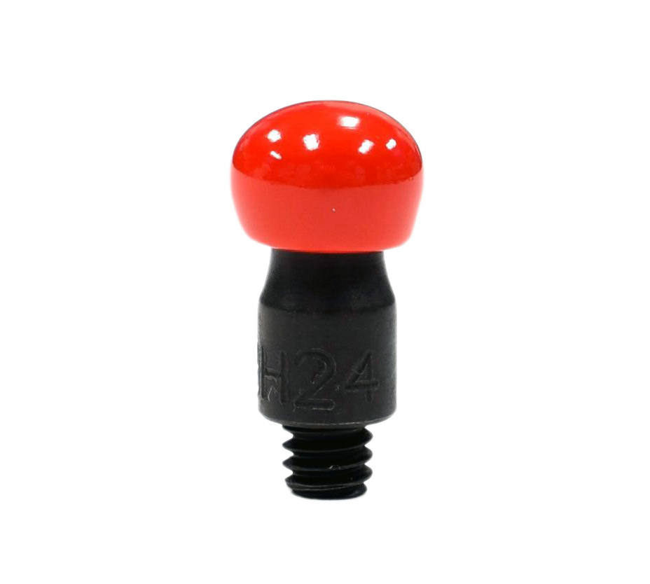 Dentcraft 3/8'' H24R tip with red hard PVC coating