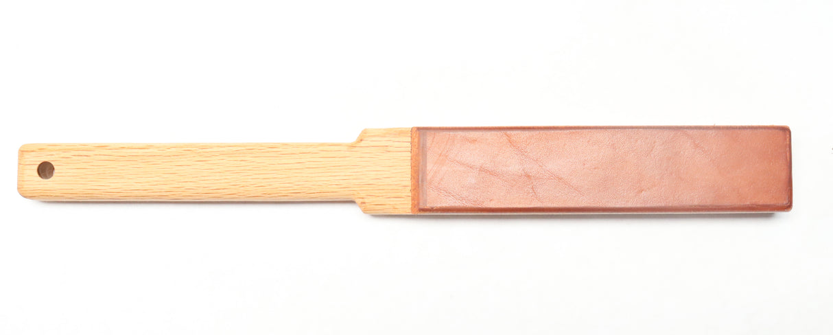 Anson Oak Wood Paddle Texas Leather Face 5.5 oz