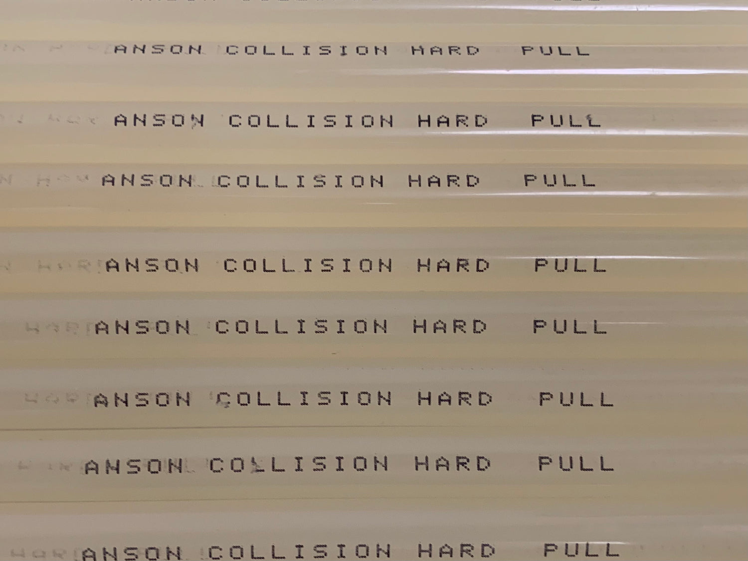 Collision Hard Pull Glue Hot