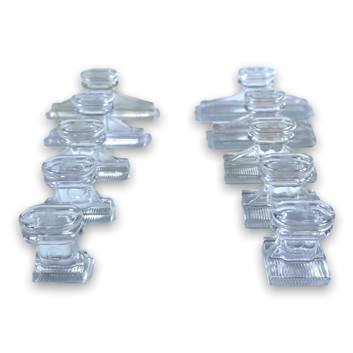 Tequila Clear Difference Fat 46mm Clear Glue Tabs (5 Tabs)