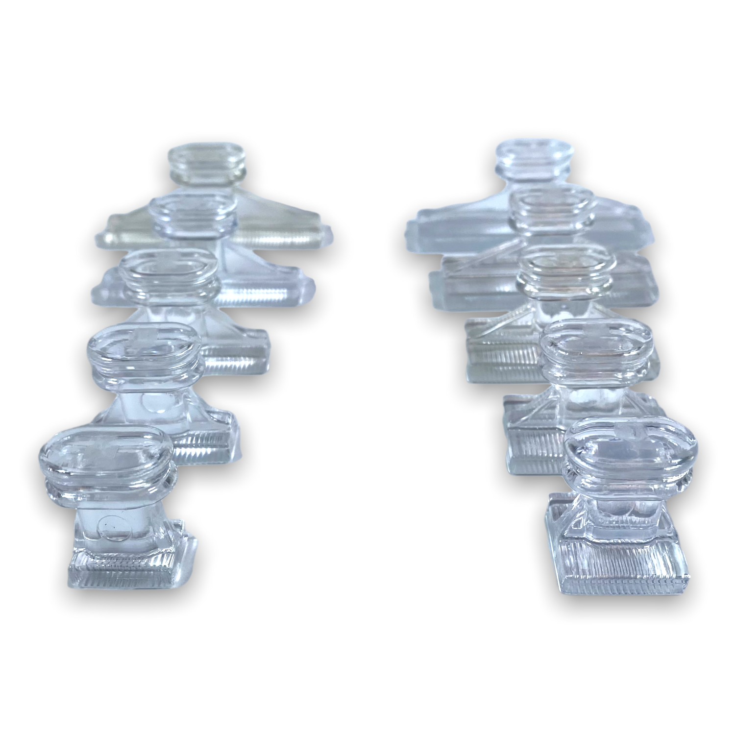 Tequila Clear Difference Fat 46mm Clear Glue Tabs (5 Tabs)
