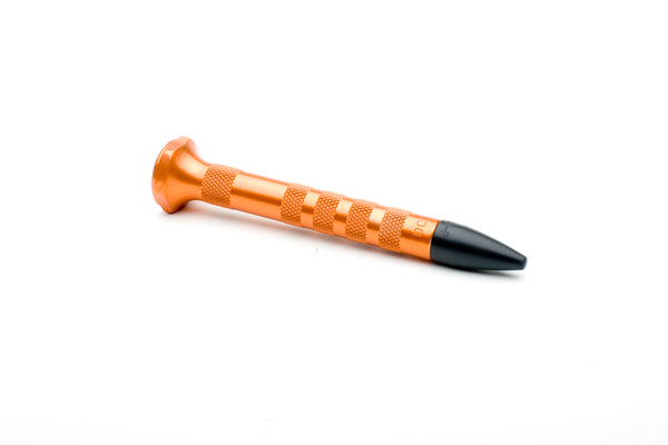 4" Orange Aluminum Knock Down