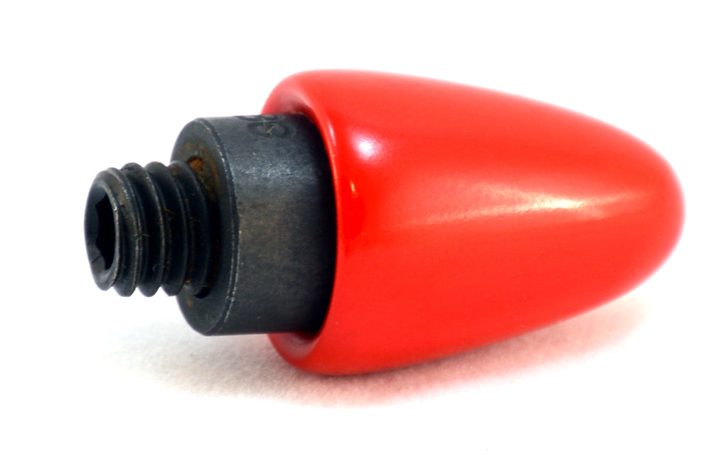 Dentcraft Bullet Tip - 3 working diameter - Steel coated in hard red PVC
