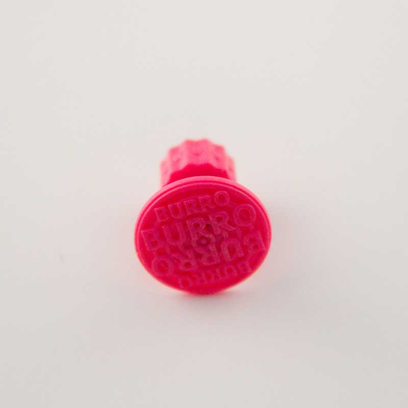Burro PINK SERIES 21mm diameter/Pink raised grid logo 5 Piece
