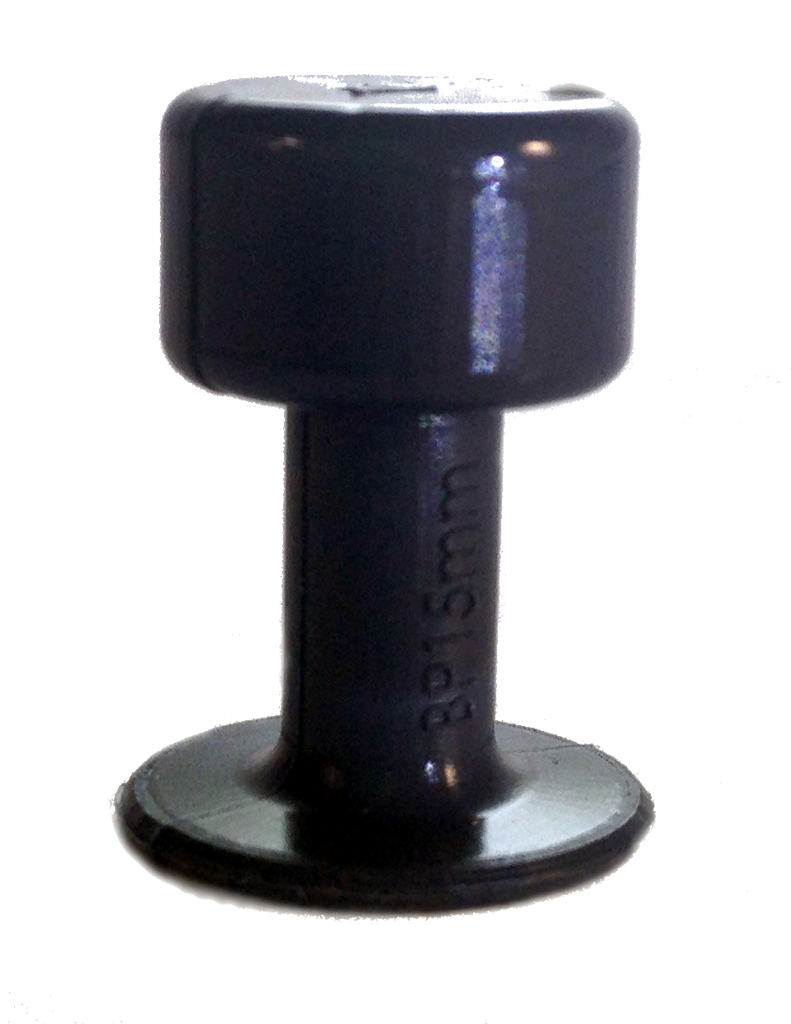 15 mm Black Plague Round PDR Glue Tab