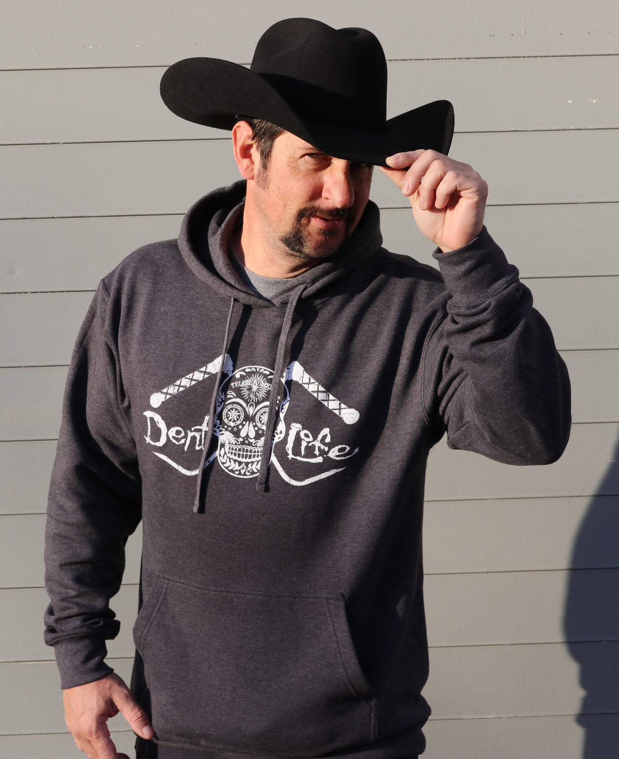 DENT LIFE SHIRT SWEATSHIRT GRAY