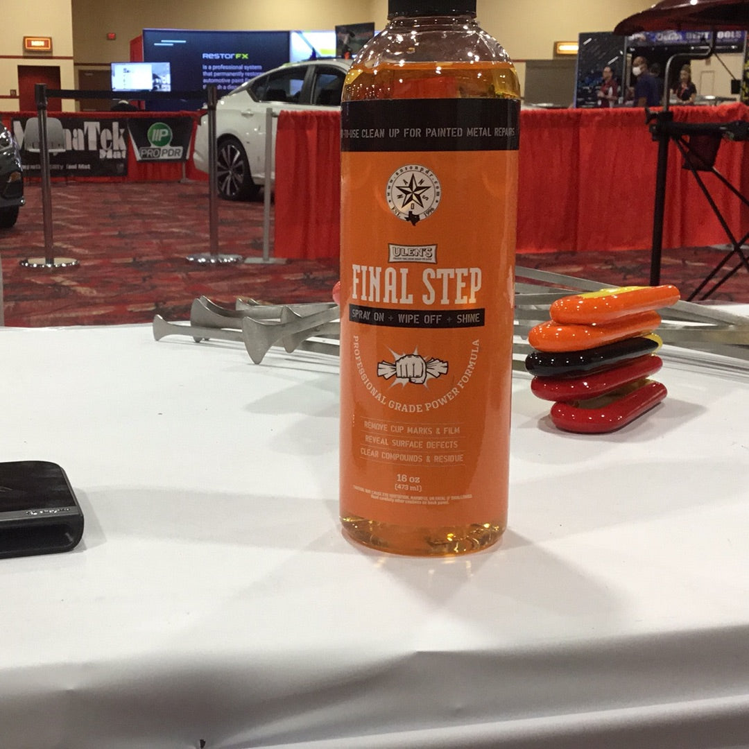 Ulen Final Step panel inspection spray