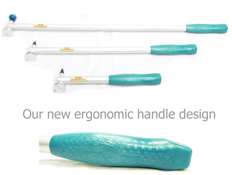 Knock Down Hammer Set - Includes a 12", 22" & 32" Aluminum Knock Down Hammer