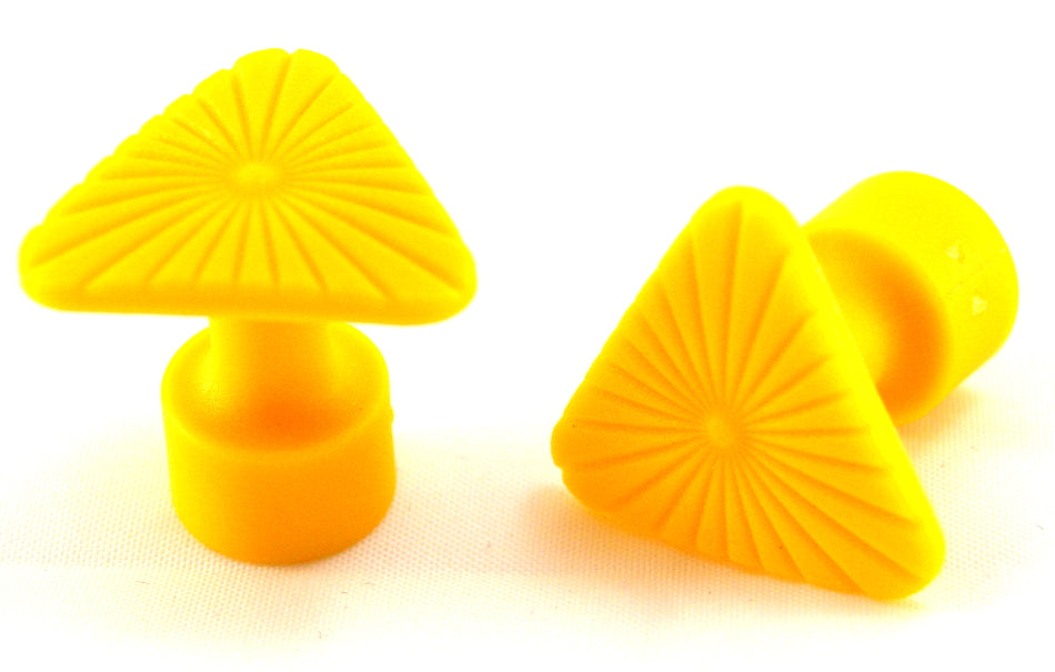 LAKA Dent Removal Glue Tabs - Small 23mm Yellow Triangle
