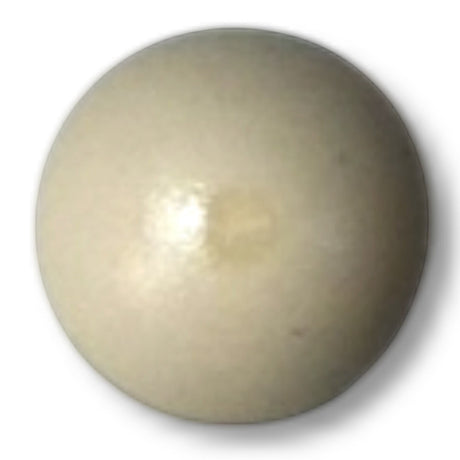 Anson PDR Monk Tip PDR tool made of white PEEK plastic composite, 1/2 inch diameter.