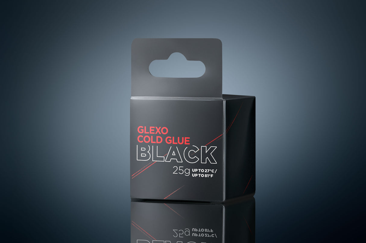 Glexo Adhesive Cold glue up to 86°F (30°C)