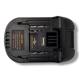 Battery Adapter Makita to Dewalt/Milwaukee