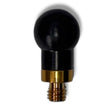 PDR Outlet Black Gold Series blending ball with a black PEEK ball and gold threaded stainless steel base for paintless dent repair.
