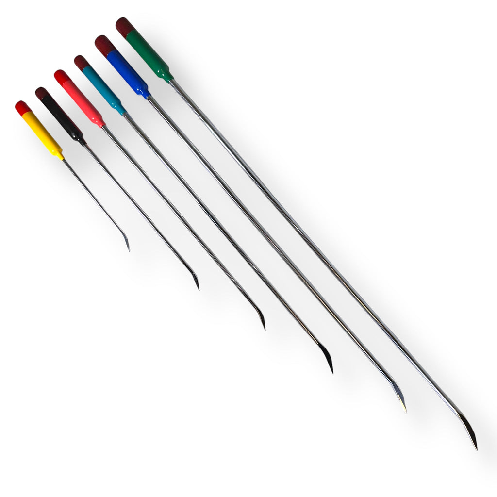 Tequila Tools Stainless Steel Ice Pick Fixed handle set 6 pieces