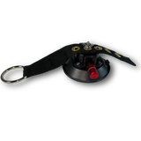 Suction cup with leverage strap 4.5" cup