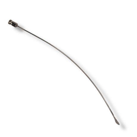 Anson PDR Rattlesnake 1 1/4" tail set with compact hub handle, pre-curved whale tail design for dent repair.