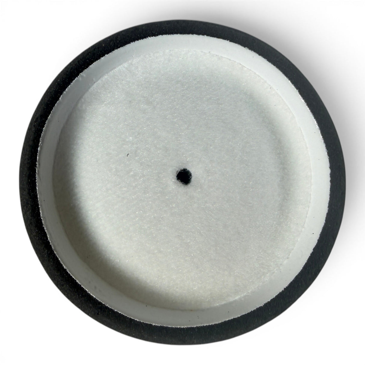Anson PDR 3.5-inch micro waffle foam polishing pad with a white center and black outer edge for detailing.