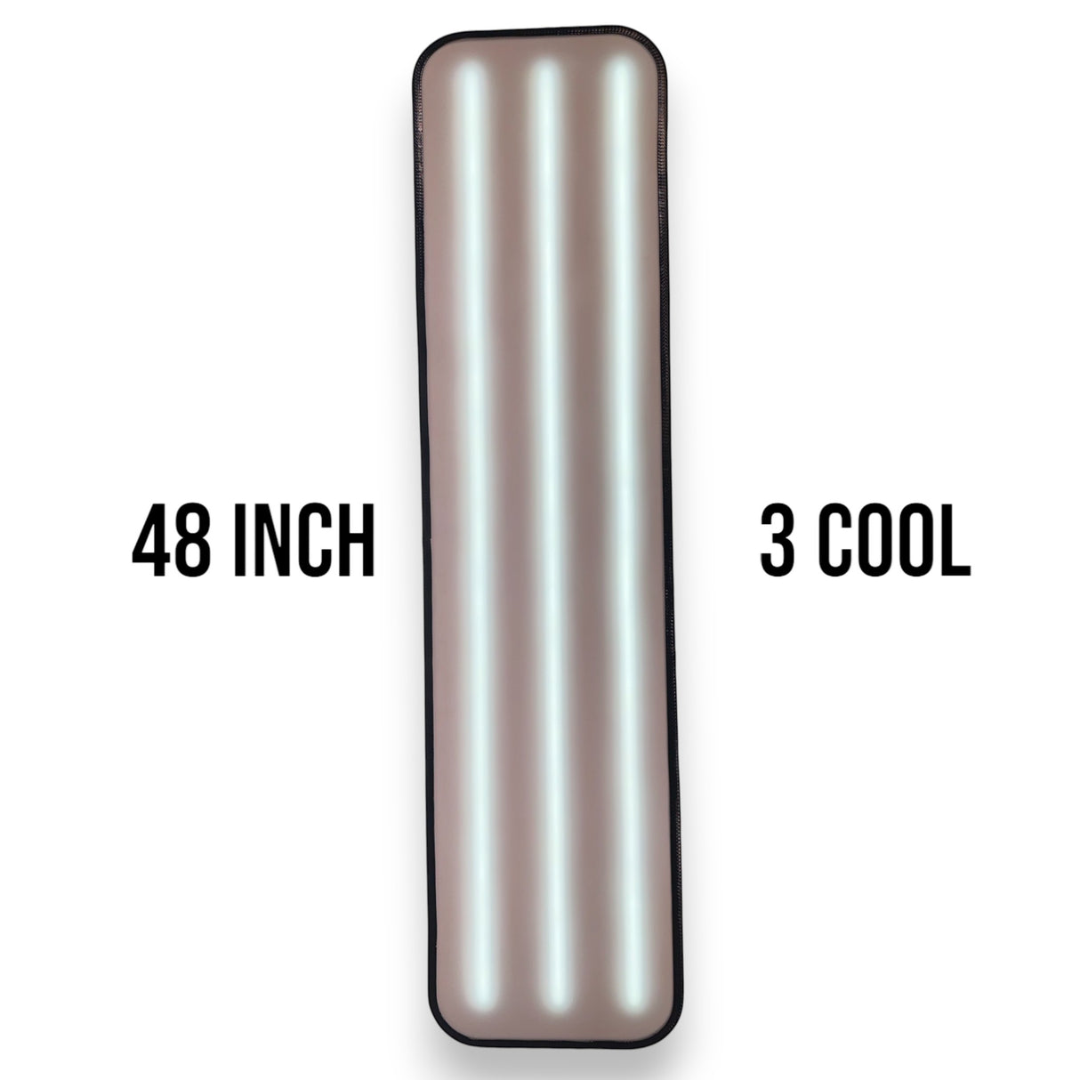 Anson PDR 48 inch 3 cool LED PDR light with ridged vacuum form housing and removable rubber band.
